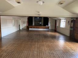Village Hall Main Hall looking towards the stage